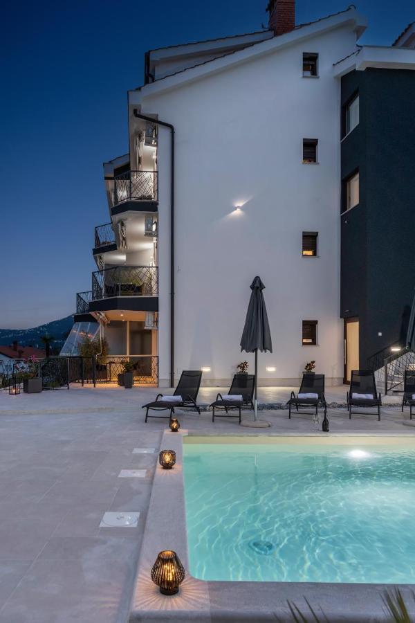 Villa Adriatic, Apartment Enio With Swimming Pool, Panoramic Sew View, Free Parking Ičići Extérieur photo