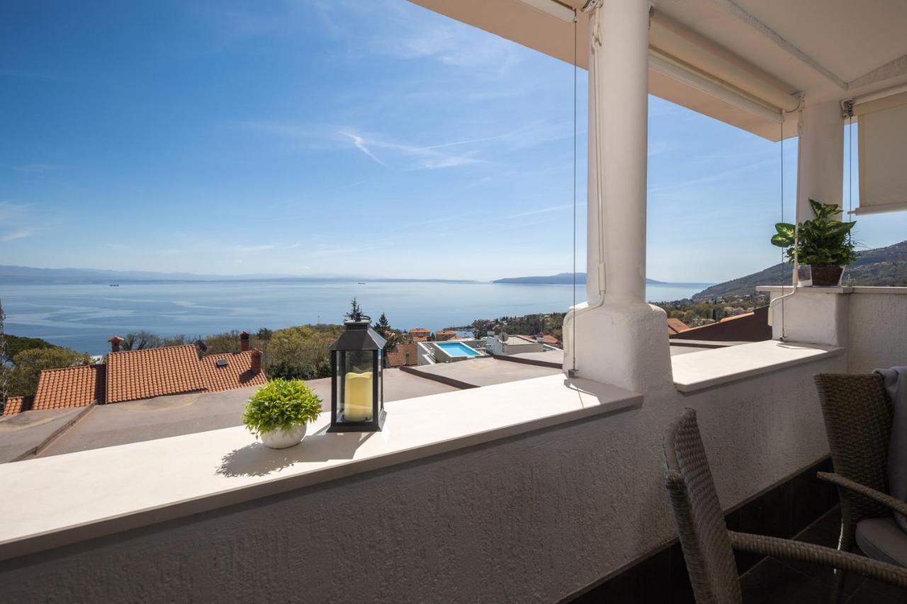 Villa Adriatic, Apartment Enio With Swimming Pool, Panoramic Sew View, Free Parking Ičići Extérieur photo